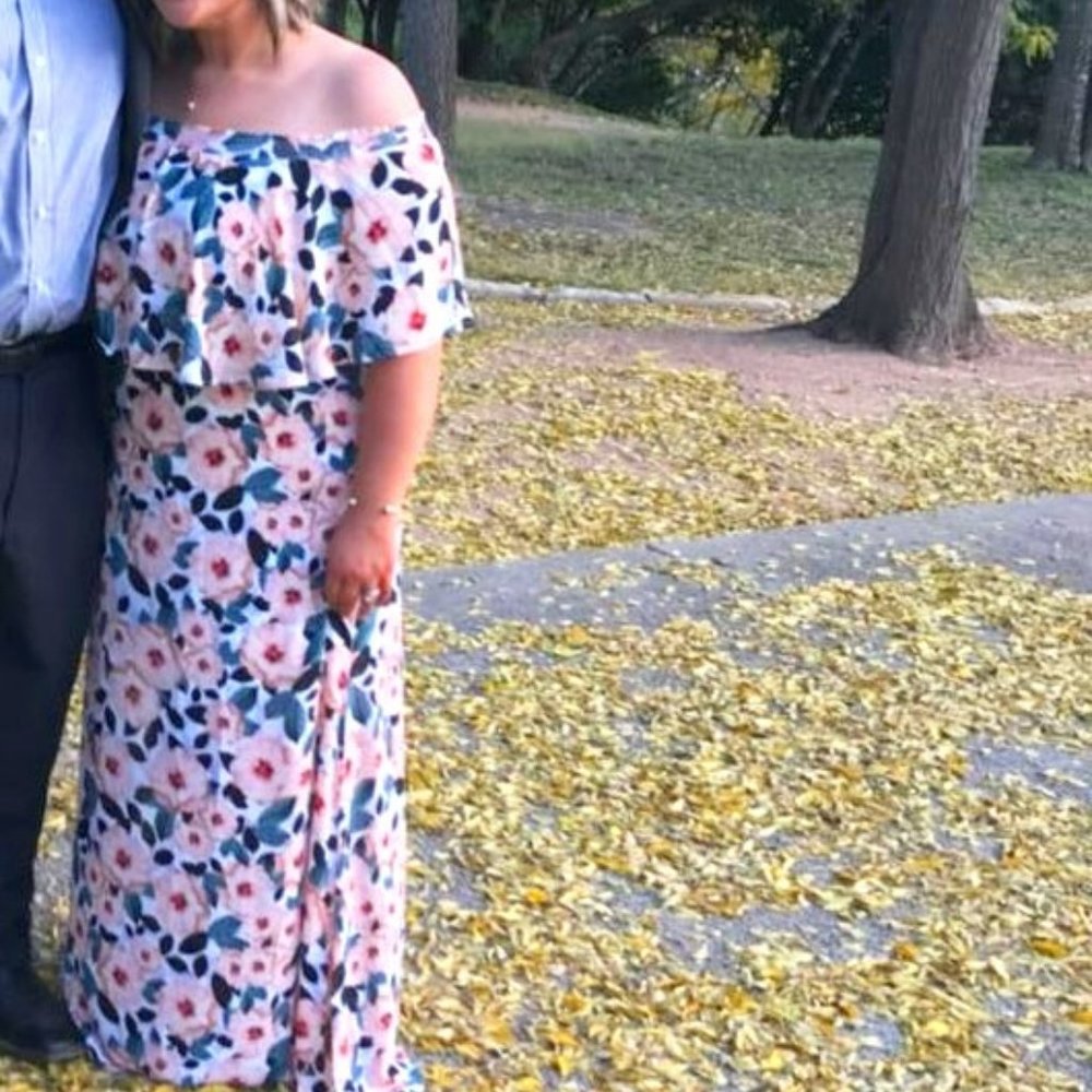 Mumu Hacienda Floral Maxi Dress